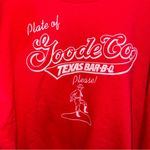Hanes Vintage 1990s Goode Co. BBQ rodeo Houston Texas mock neck pullover sweatshirt Photo 2