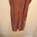 HYFVE  Cecilia Crushed Velvet Pleated Shift Dress Pink Photo 6