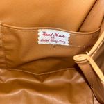 Vintage Wicker Handbag Handmade in Hong Kong Tan Photo 6