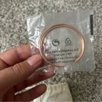 Tribe Alive 🦋 NWT  Rose Gold Criss Cross Bracelet Minimalist Subtle Classic Photo 2