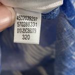 Chico's ‎ Shirt Dress Womens S Ikat Print Midi 100% Linen Long Sleeve Button Up Photo 5