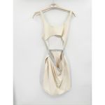 Outdoor Voices  Court Cutout Mini Dress Cream Heather Running Workout L Photo 4