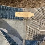 NWOT Choosy Young and Driven splice jeans Size 0 Blue Photo 12