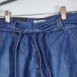 Kensie  Chambray Shorts with Tie at Waist NWT Size 2 Lightweight Jean Shorts Photo 1