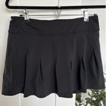 Athleta  Women’s Black Get Goin Pleated Athletic Skort, Size S, EUC Photo 0
