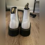 Dr. Martens  White Platform Chelsea Boots Photo 2