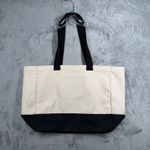 Life is Good  Fall Pumpkin Canvas Tote Bag Large Farmers Market Shopping Autumn Photo 1