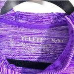 Yelete  Purple Athletic Zip Up Photo 3
