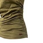 n:philanthropy Revolve  Buenos Tank Top Olive Green Ruched Side Crewneck XS NWT Photo 7