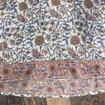 Lucky Brand  size small flower blouse with gold accents Photo 2