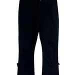 Citizens of Humanity  Drew High Rise crop flare jeans in Soirée black size 27 Photo 9