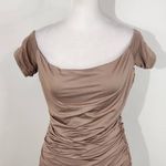 Tan Bodycon Mini Dress Size Medium Tobi Sexy Bodycon Dress New Years Eve Photo 1