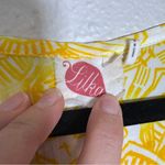 Anthropologie Lilka Yellow Printed Swimsuit Coverup Womens XS Beachy Summer Photo 5