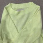 Loft Neon yellow  Sweater Photo 2
