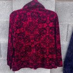 Style & Co Two  Velvet Zipper Jackets Photo 4