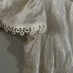 Aura  gold and white mini dress Photo 1