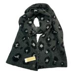 Michael Kors NWT Gray Animal Print Scarf Photo 0