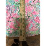 Lilly Pulitzer  Women Size XS Pink Flamingo Tiered Short Sleeve Dress Cotton City Photo 3