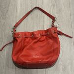 Kate Spade  Cobble Hill Wyatt Mini Drawstring Bucket Bag Watermelon Leather Photo 0