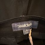 Modcloth Black Jeans Women's Stretch Cotton Spandex Black Denim sz 4 NWT Photo 5