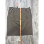 MM.LaFleur M.M.LaFleur‎ New York Pencil Skirt Womens Size +2 (22) Taupe Brown Career Office Photo 4