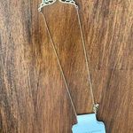 Charming Charlie NEW  Angel Wing Studded Pendant Necklace Gold Tone One Size NWT Photo 0