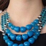 Paparazzi Forbidden Fruit Blue Necklace (250) Photo 0