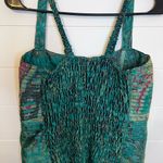 Elegant Teal and Purple Mini Dress Made In India Swami Gear Size L/XL Boho Green Size L Photo 9