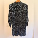 Ellen Tracy  Printed Dress in Blue and White Sz‎ S Photo 1