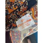 Vintage Khorosho Java Print Garden of Eden Long Exotic Maxi Wrap Skirt One Size Orange Size undefined Photo 4