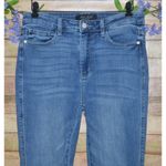 Judy Blue Distressed Ankle Skinny Fit Blue Jeans Size 9/29 Split Raw Hems Casual Photo 1