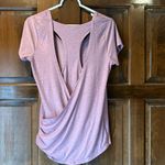 Marika Size Small Light Pink Short Sleeved Athletic Shirt Work Out Top Photo 1