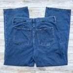 J.Crew Jeans Sz 31 Full Length Wide Leg Faded Med Wash High Rise Casual Skater Photo 3