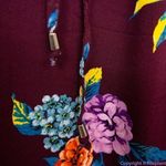 Torrid NEW  floral front zip‎ tie waist sweetheart neckline dress pocket, 2X Photo 11