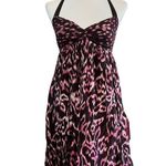 Ann Taylor  LOFT empire waist halter dress 100% cotton lined size 2 Photo 0