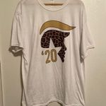 Jerzees Donald Trump 2020 Animal Print Novelty T-Shirt Photo 0