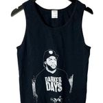 Urban Outfitters Ice Cube Darker Days Rap Tank Top Vintage Y2K Extra Small XS Black Graphic Photo 0