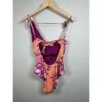 BECCA by Rebecca virtue  Full Bloom Arabella Asymmetrical One-Piece Size Large Photo 7
