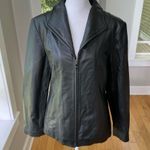 Vintage Worthington Black Genuine Lambskin Leather Jacket Size Small Photo 7