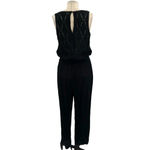 Anthropologie  Hei Hei Taj Jumpsuit Sleeveless Open Back Crochet Black Size Small Photo 7