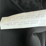 ZARA  Womens Sheer Polka Dot Organza Blouse White Collar Crystal Buttons S NWOT Photo 8