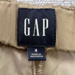Gap Pants Women 4 Gray Velvet Velour Wide Leg Pants Pockets Mid Rise Classic Photo 2