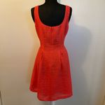 Nine West 5. Orange Sheath Sleeveless Knee Length Dress Size 10 Photo 6
