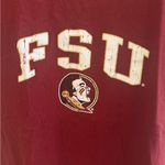 Boxercraft Women’s  FSU Florida State maroon vintage style jersey shirt Medium Photo 2