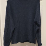 Leith  Mockneck Sweater Navy Photo 0