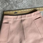 Topshop  Pink Cargo Style Mini A Line Skirt Size 4 Raw Hem MOTO Preppy Casual Photo 4