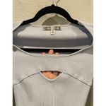 Urban Outfitters Round Neck Long Sleeve Cropped Light Blue Blouse Photo 2