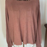 Abercrombie & Fitch Abercrombie Soft & Cozy brushed fleece long sleeve top size small Photo 0