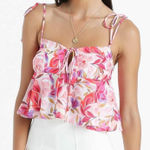 Show Po. Ain't No Sweetie crop Top Pink Size 8 NWT Photo 0