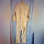 NWT | Velvet by Graham & Spencer | Saylor Cotton Poplin Jumpsuit, Size XS Tan Photo 4